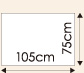 105cm×75cm
